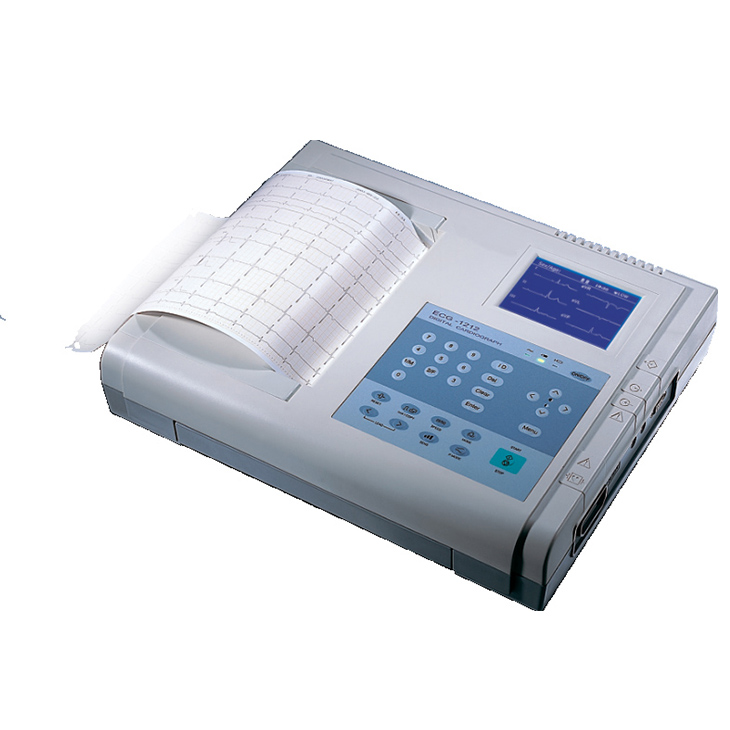 Twelve Channel Interpretive ECG Machine ECG-1212